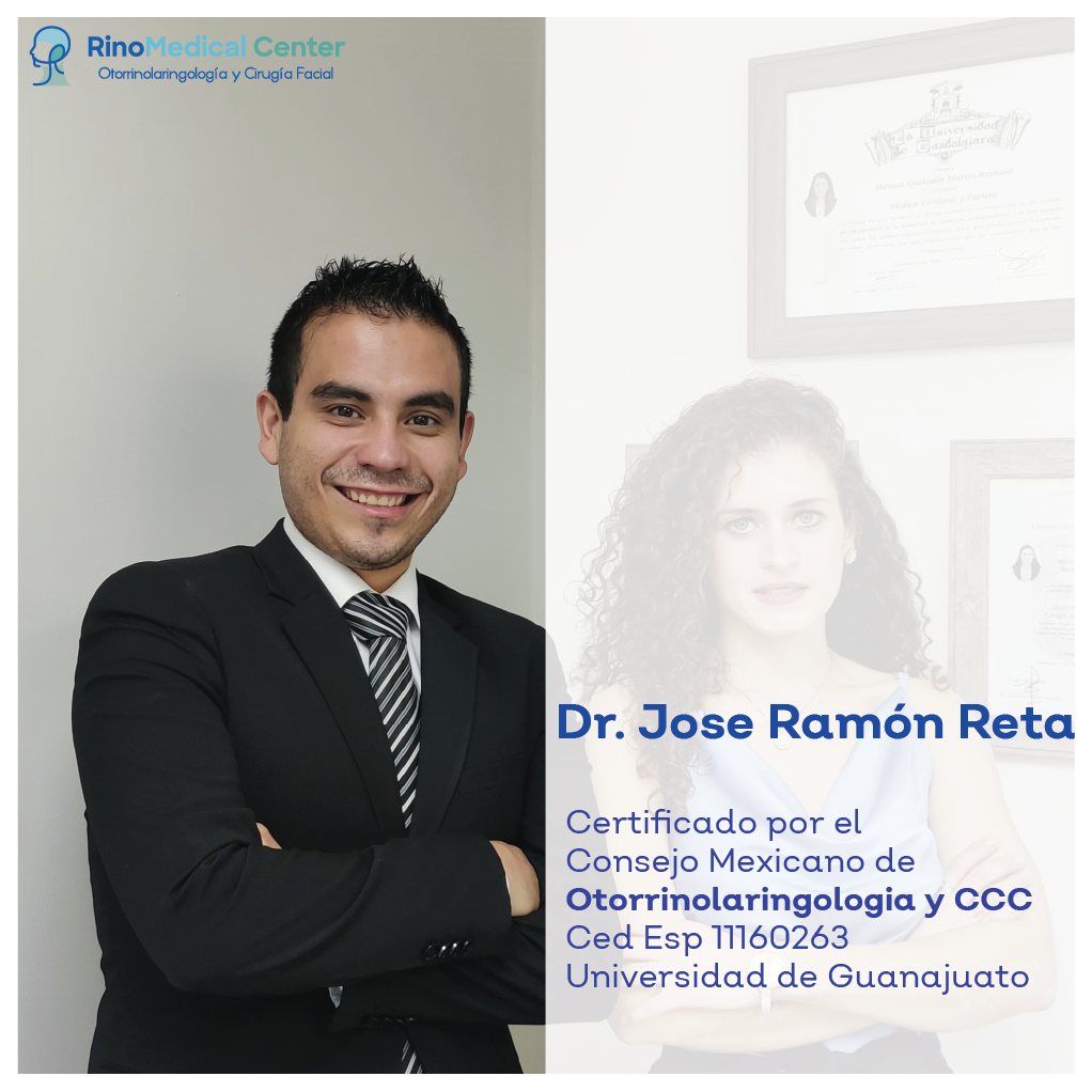 Dr. José Ramón Reta Vela, otorrinolaringólogo y cirujano de nariz en Mexicali, certificado por el Consejo Mexicano de Otorrinolaringología